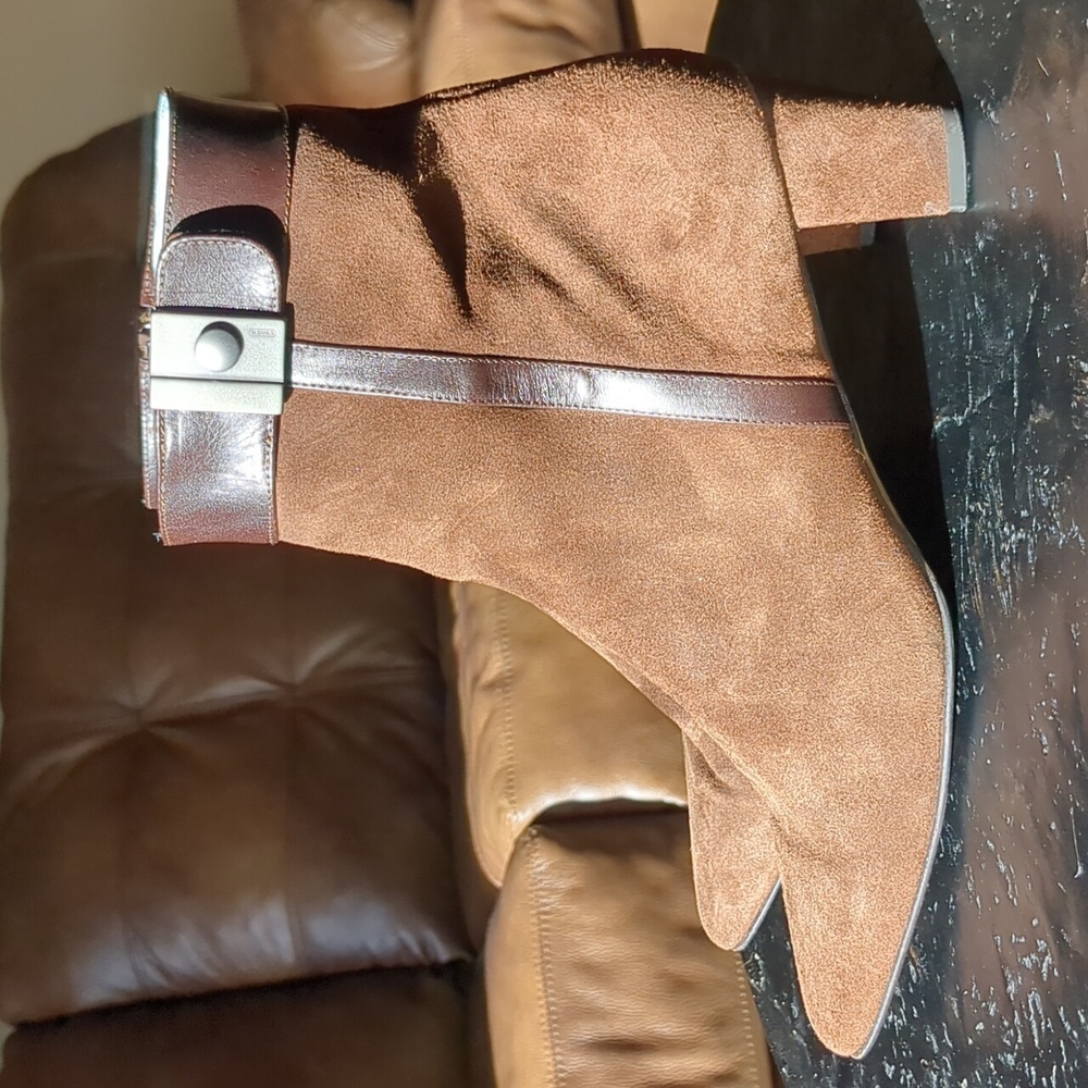 Coach Hillary Brown Ankle Bootie